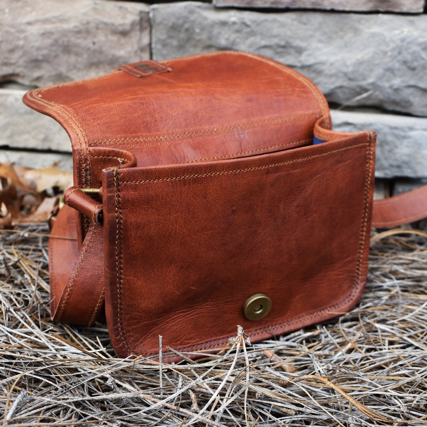 The Ranger Leather Satchel - Small - Out of Play -Misty Mountain Gaming