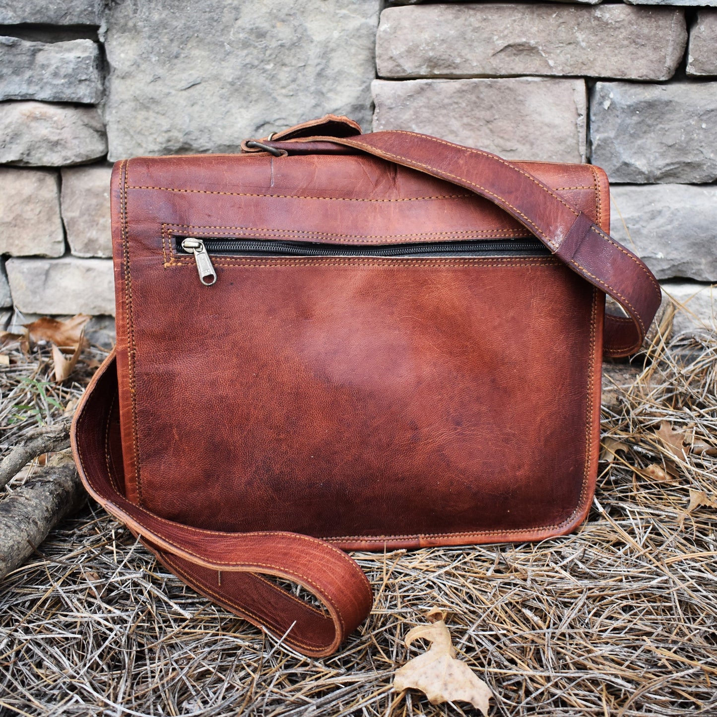 The Traveler Leather Satchel - Out of Play Misty Mountain Gaming