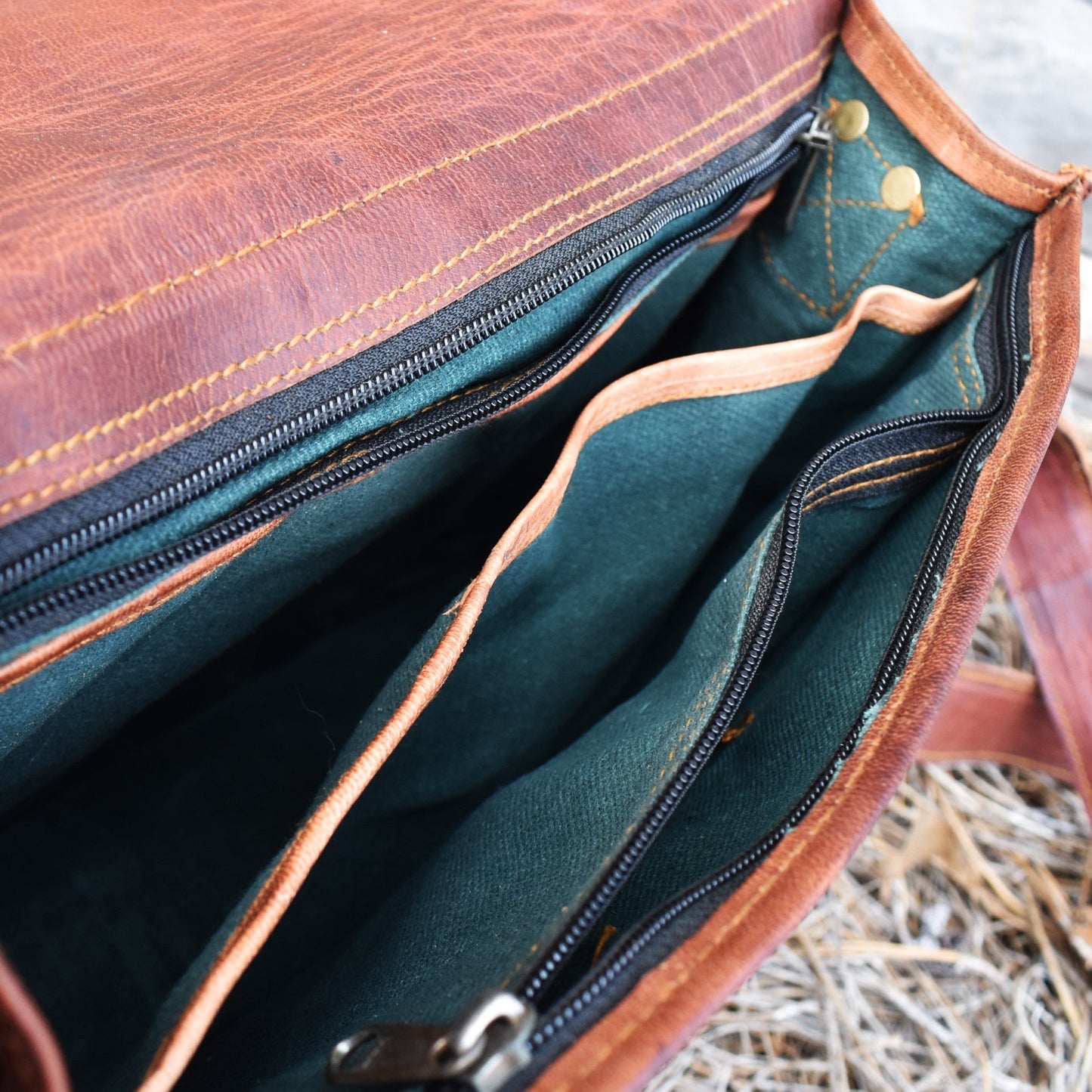 The Traveler Leather Satchel - Out of Play Misty Mountain Gaming