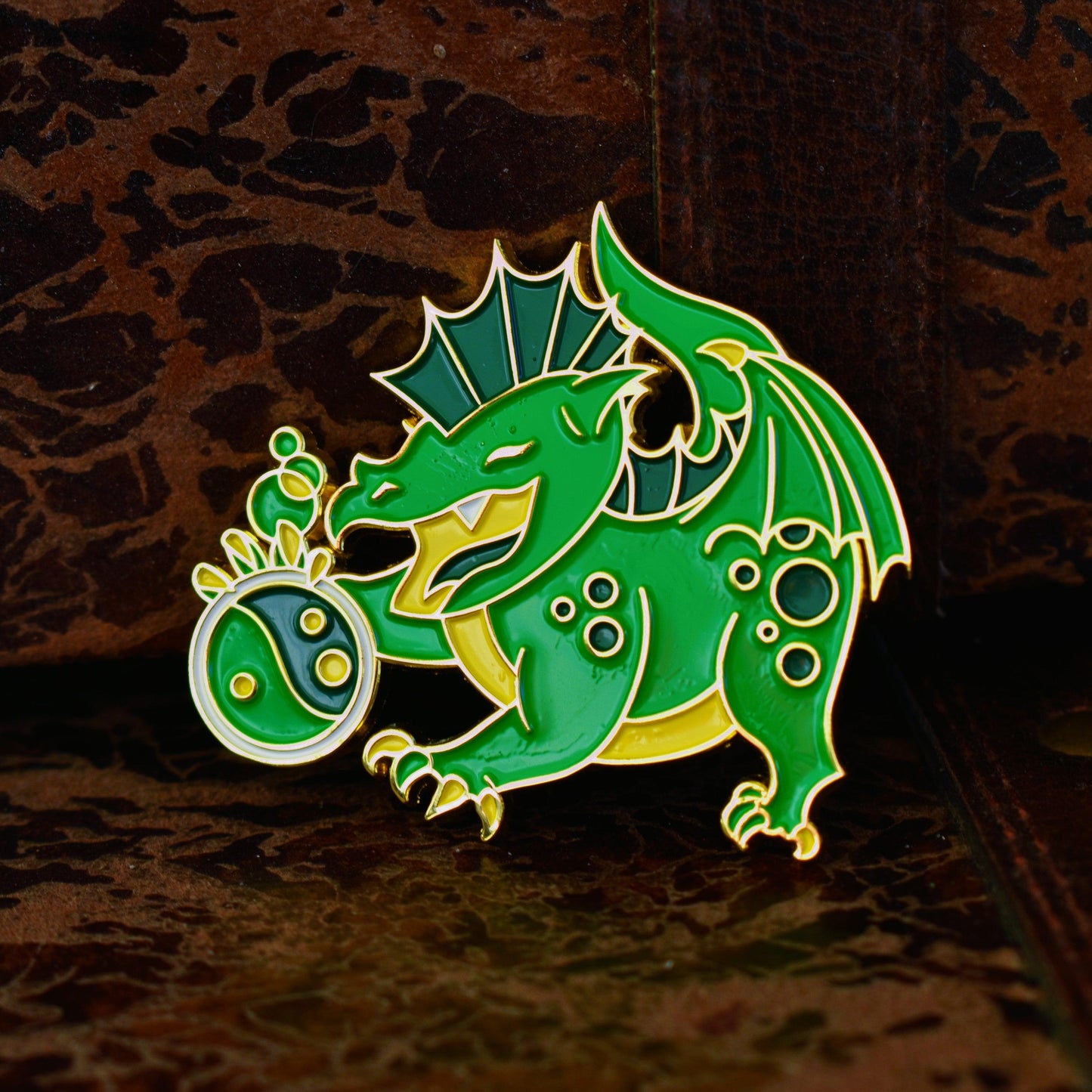 Green Dragon Pin - Out of Play