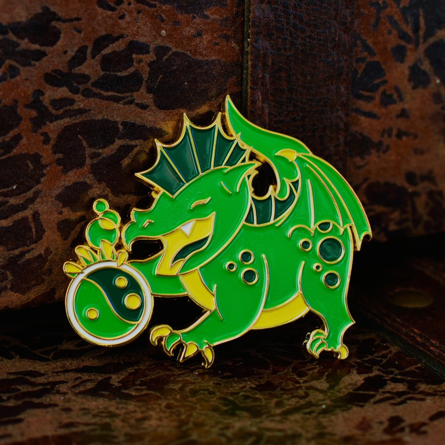 Green Dragon Pin - Out of Play