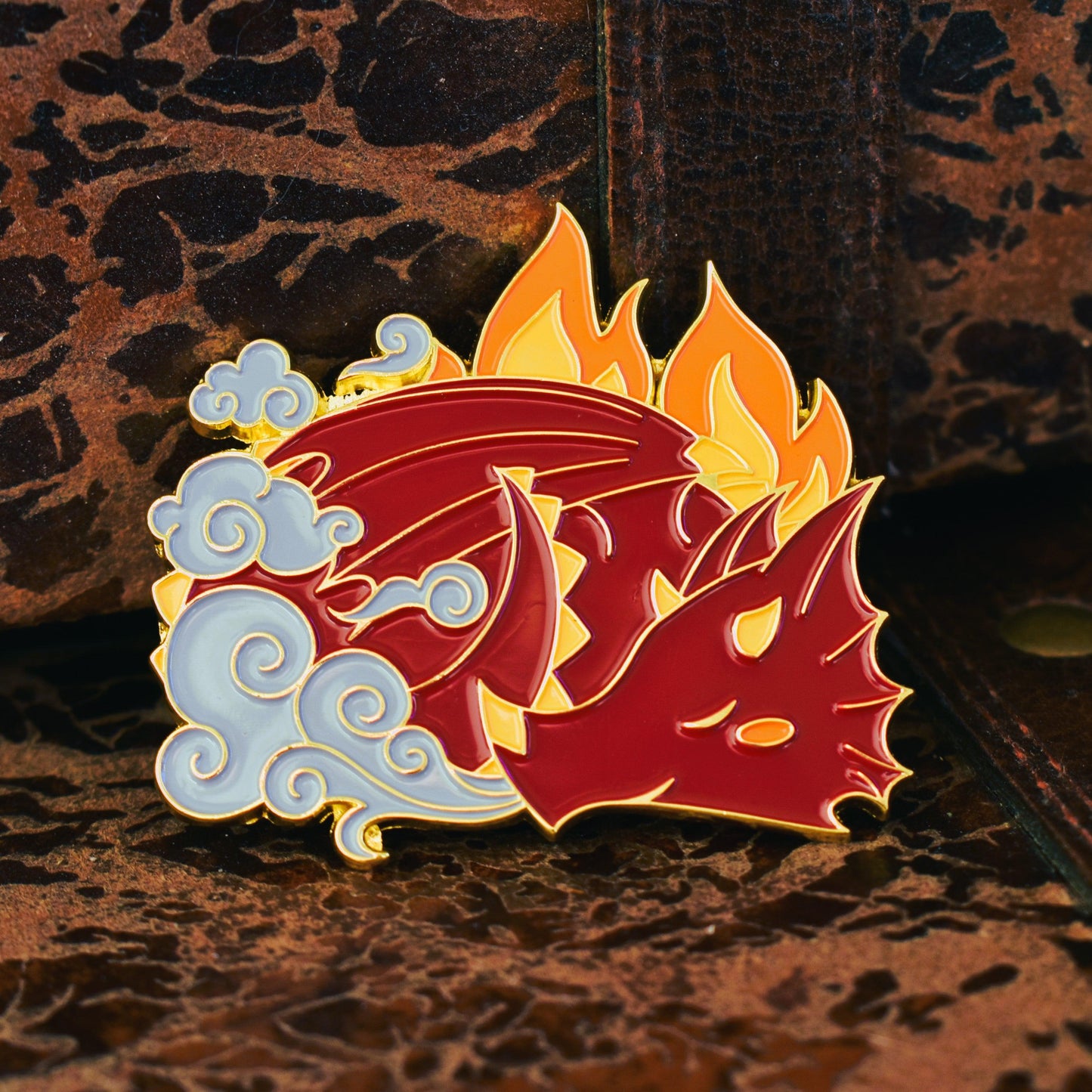 Red Dragon Pin - Out of Play