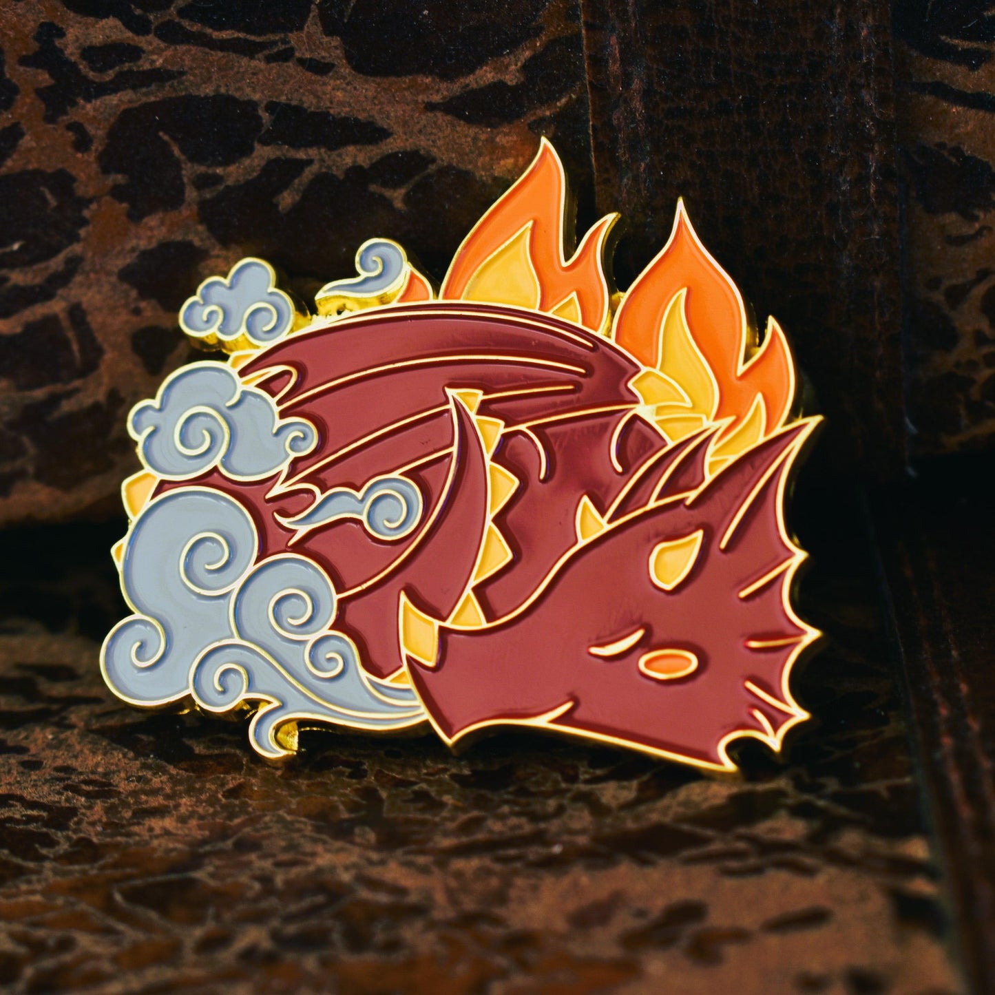 Red Dragon Pin - Out of Play