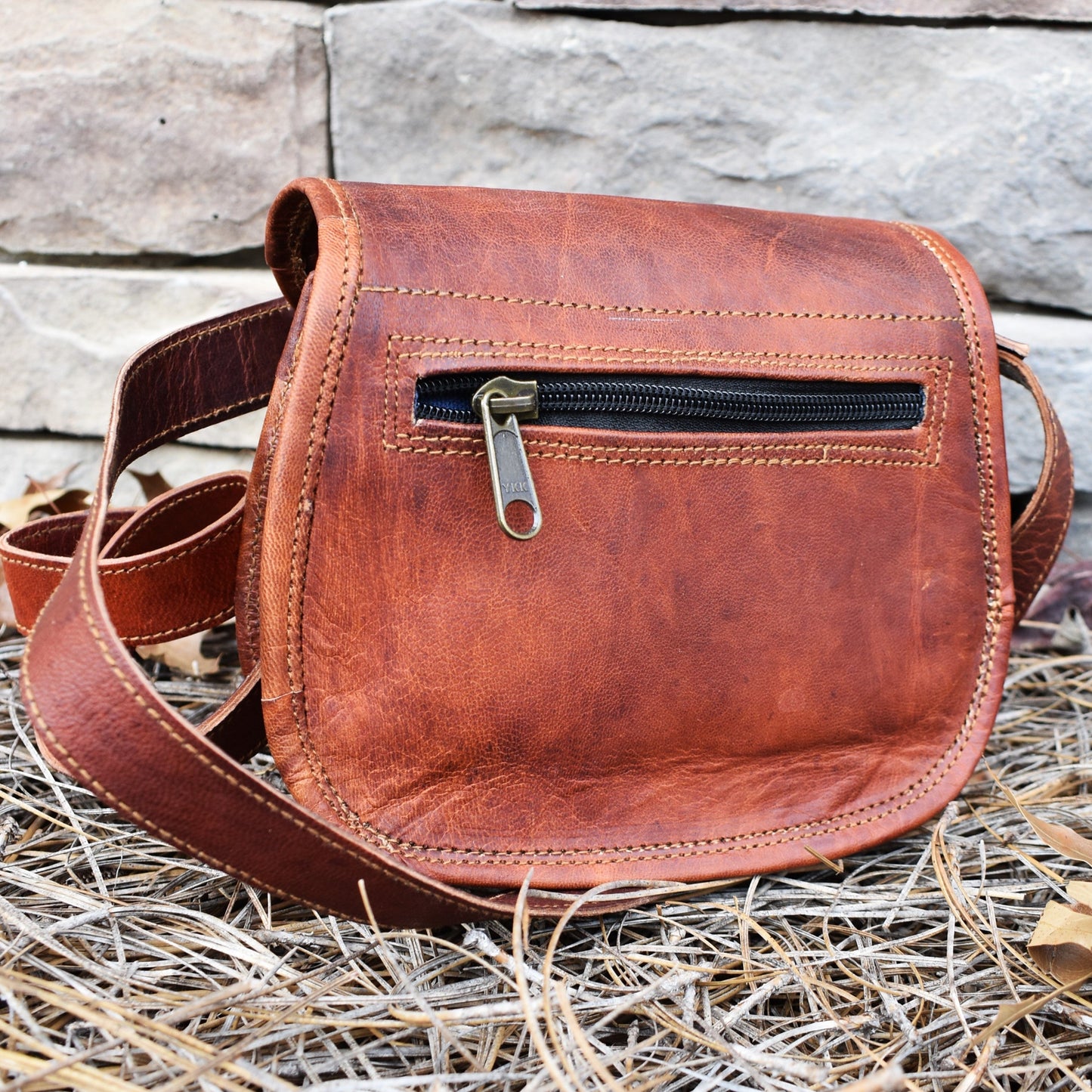 The Rogue Leather Satchel - Small (Tan) - Out of Play -Misty Mountain Gaming