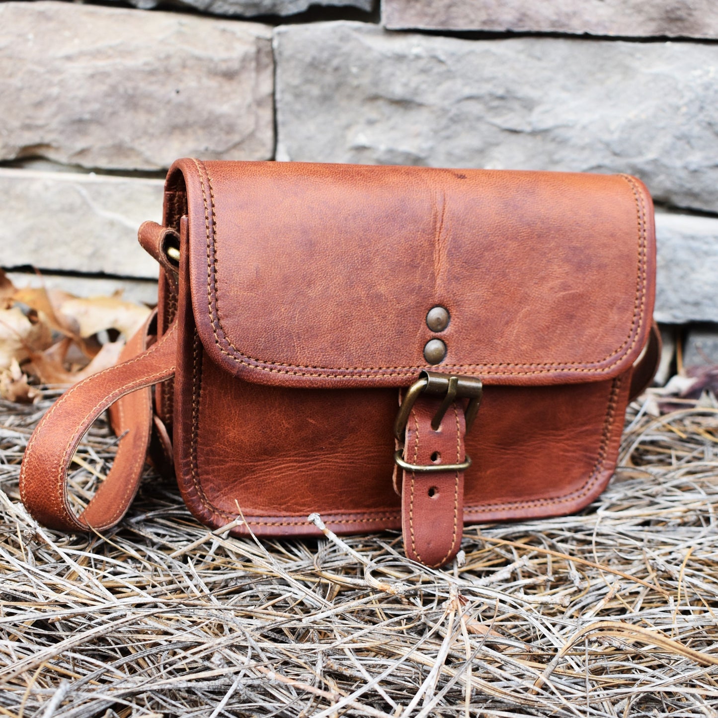 The Ranger Leather Satchel - Small - Out of Play -Misty Mountain Gaming