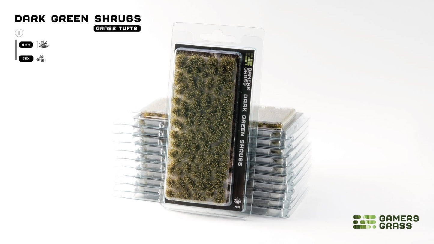 Gamers Grass - Shrub Set - Dark Green - Out of Play