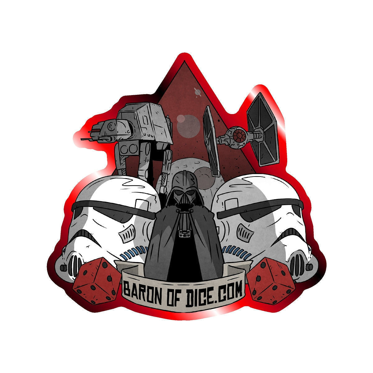 Premium Vinyl Stickers - Out of Play
