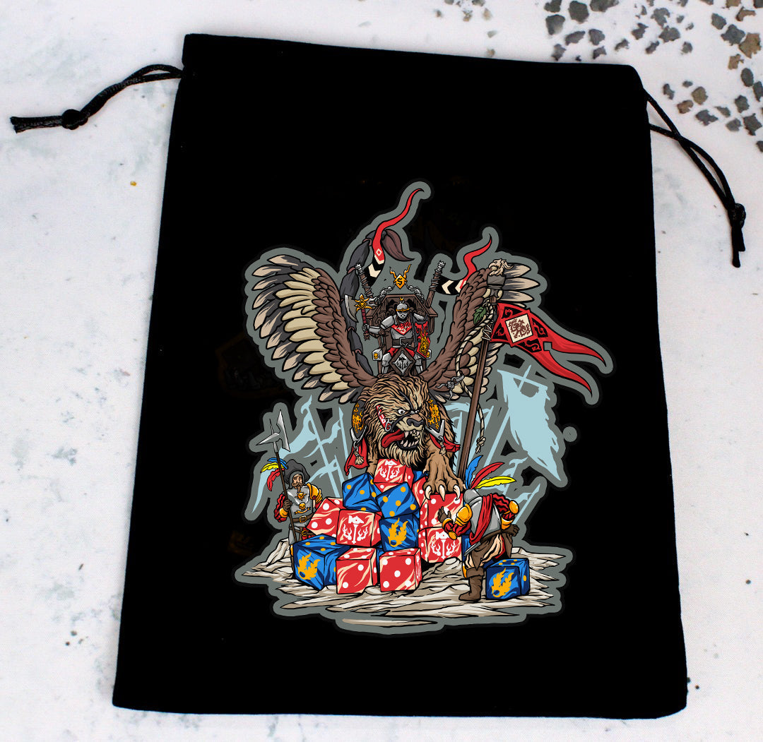 Premium Black Dice Bags - Out of Play