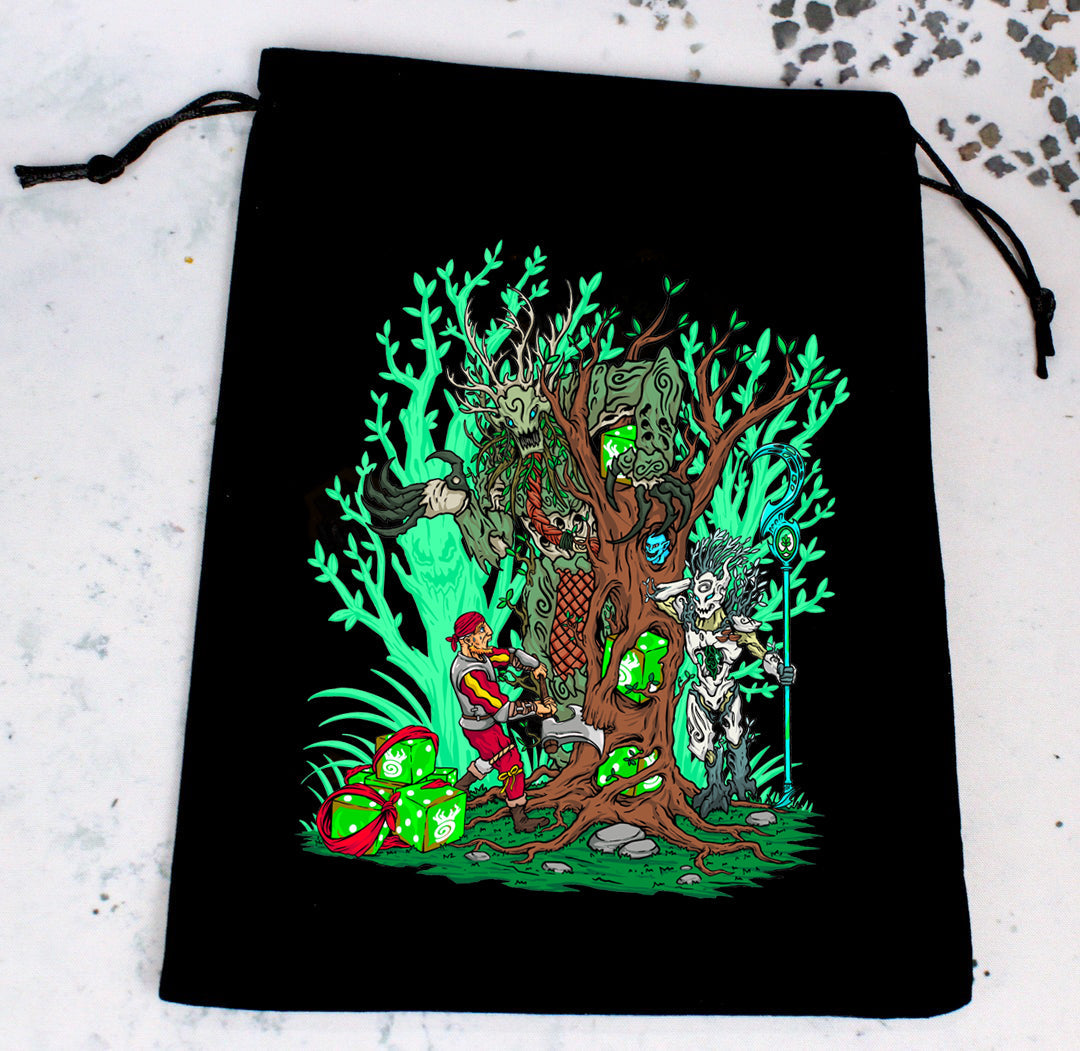 Premium Black Dice Bags - Out of Play