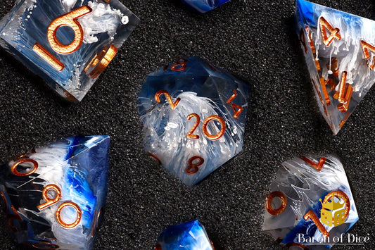 Arctic Breaker RPG Dice - 7 Pieces - Out of Play