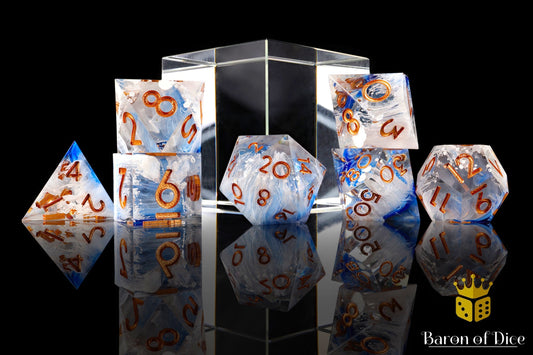 Arctic Breaker RPG Dice - 7 Pieces - Out of Play
