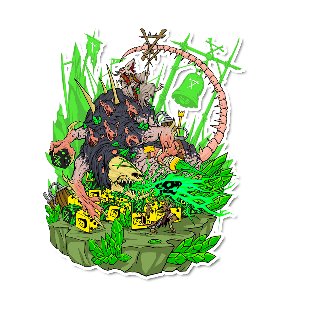 Premium Vinyl Stickers - Out of Play