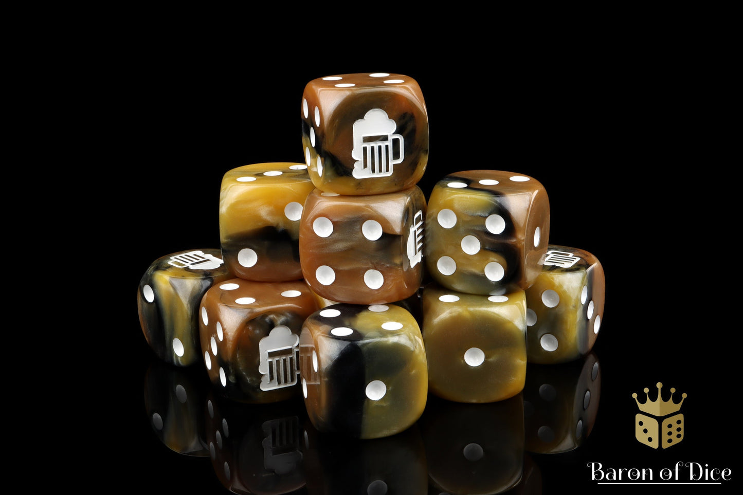 Beer Mug Dice - Out of Play