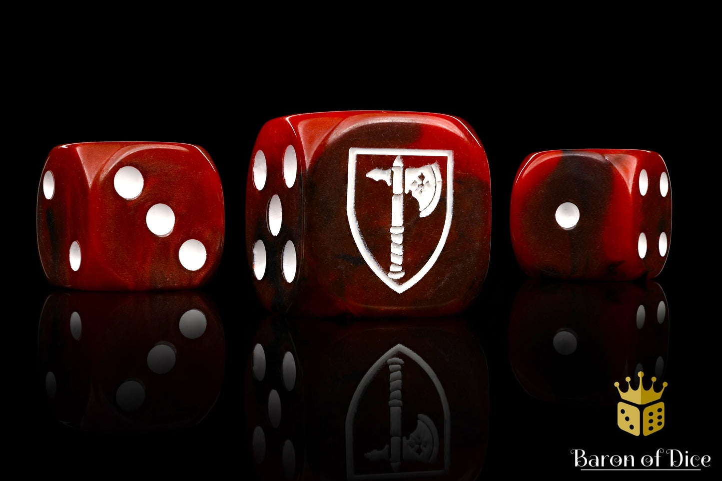 Axe of Chivalry Dice - Out of Play