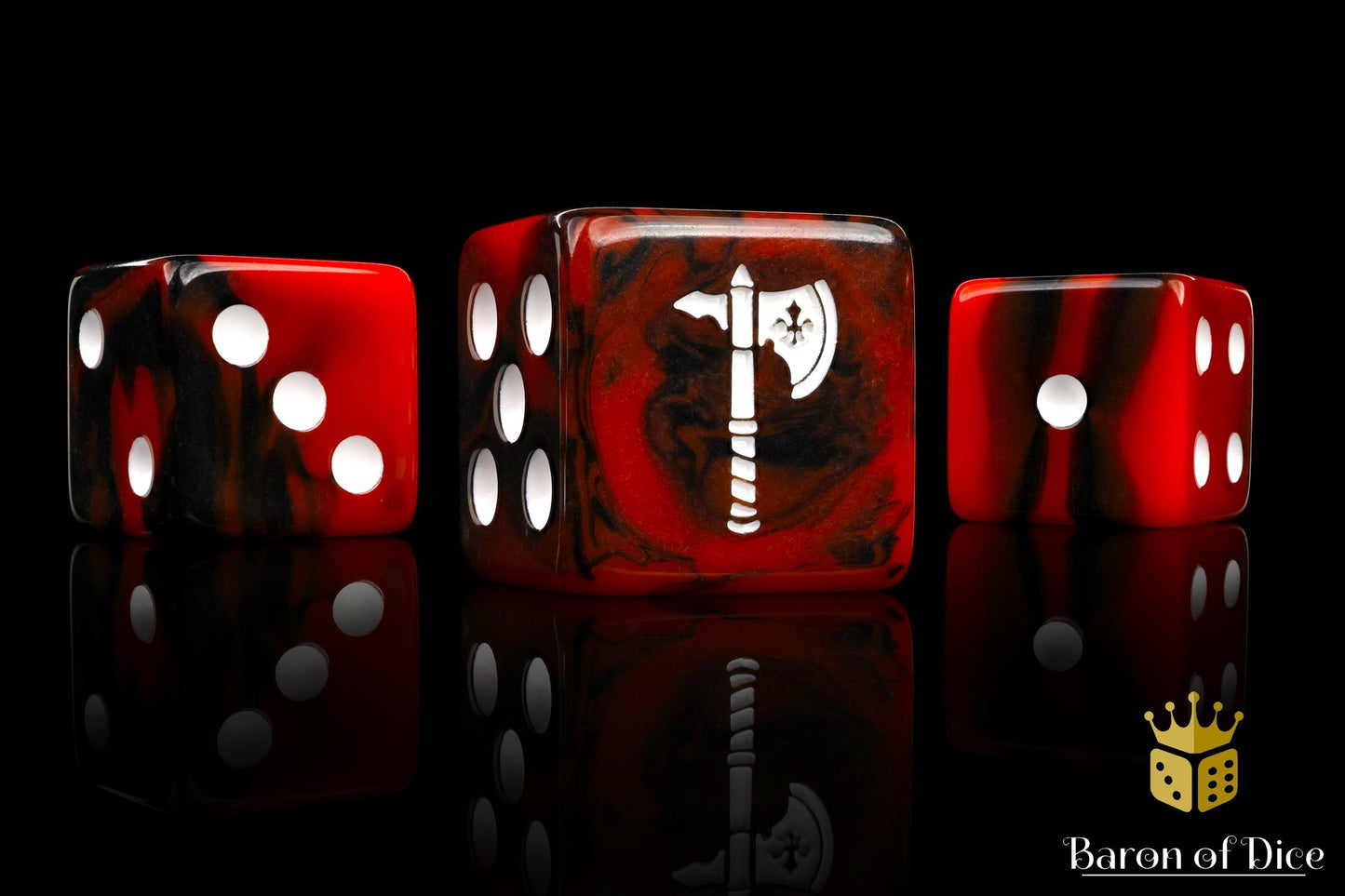 Axe of Chivalry Dice - Out of Play