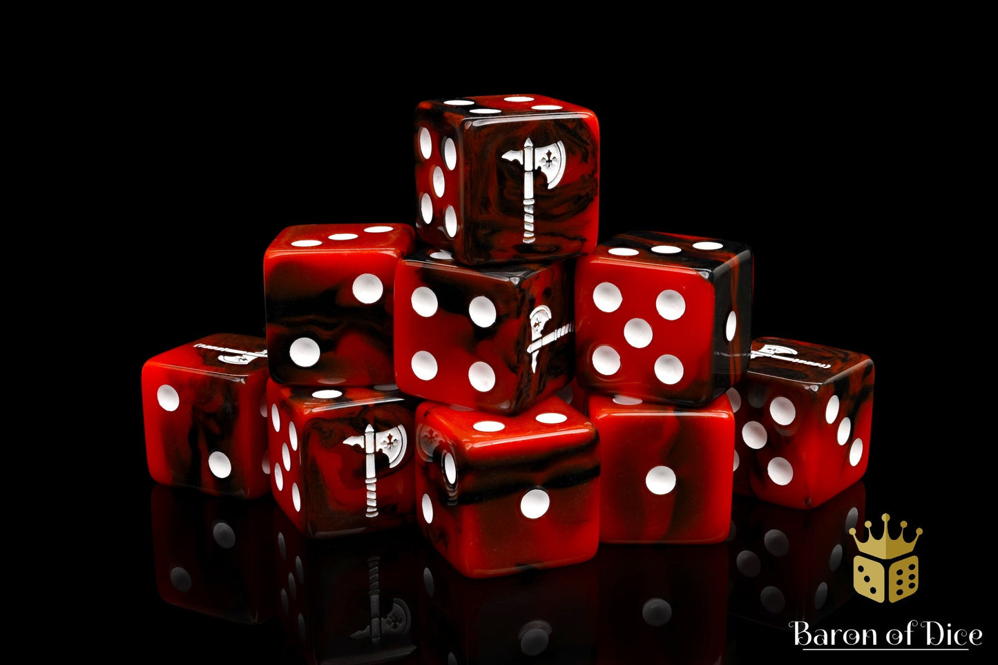 Axe of Chivalry Dice - Out of Play