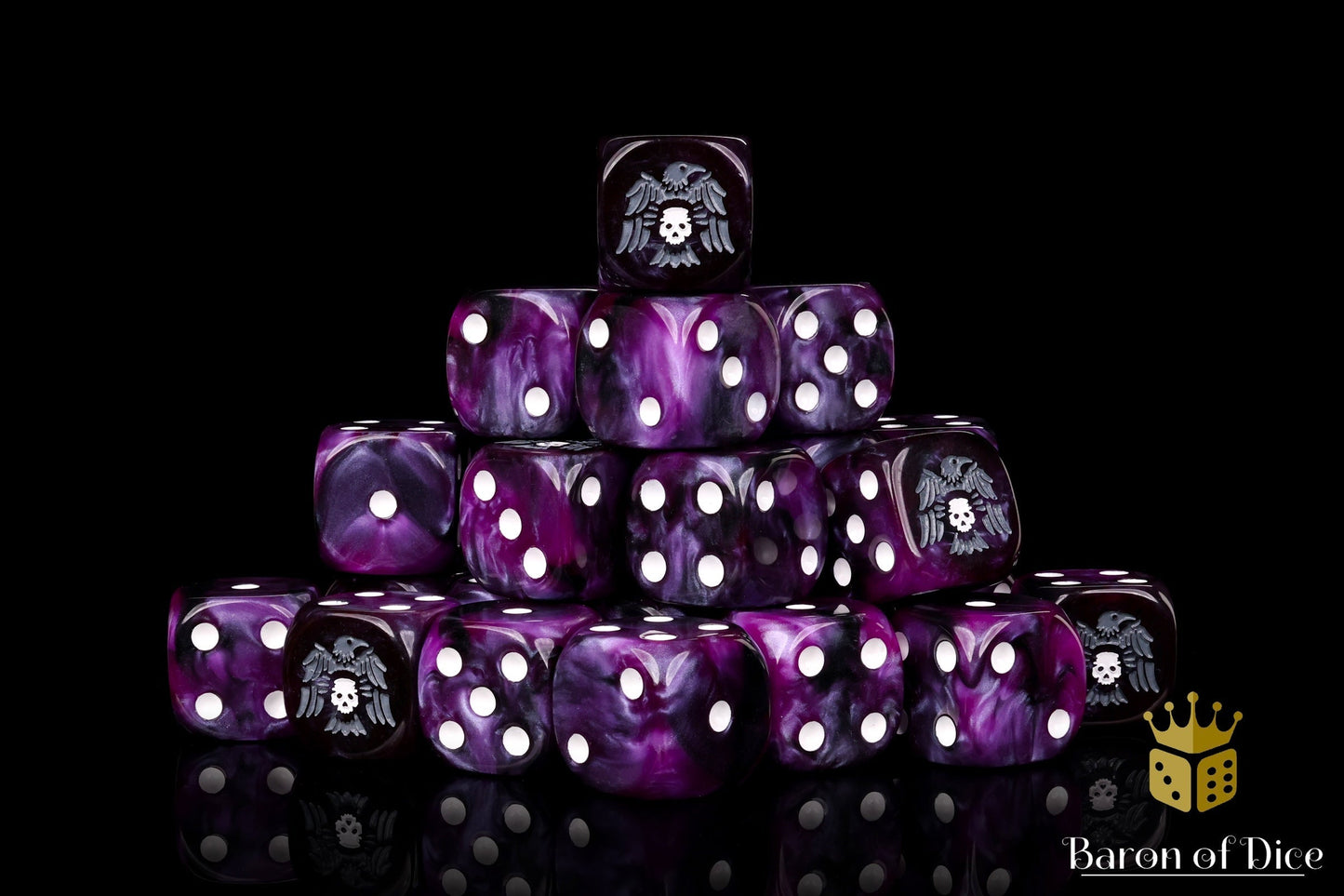 Raven & Skull Dice - Out of Play