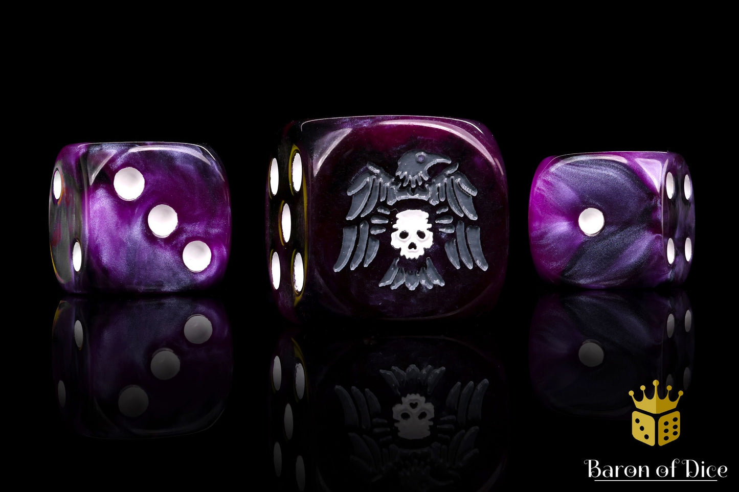 Raven & Skull Dice - Out of Play