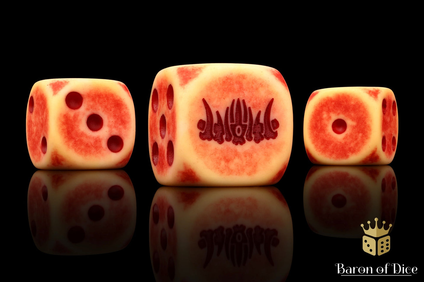Bone Crown Dice - Out of Play