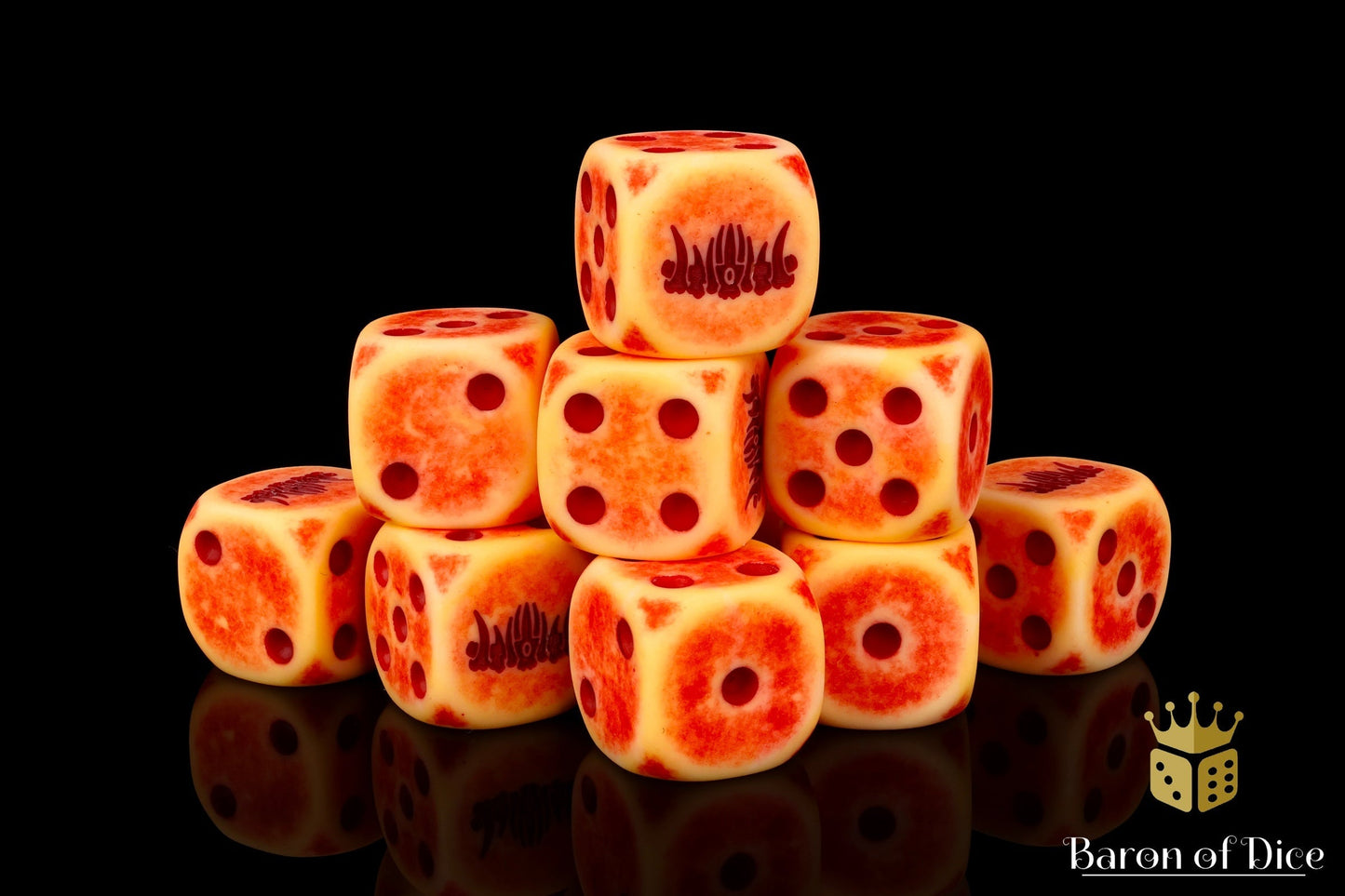 Bone Crown Dice - Out of Play