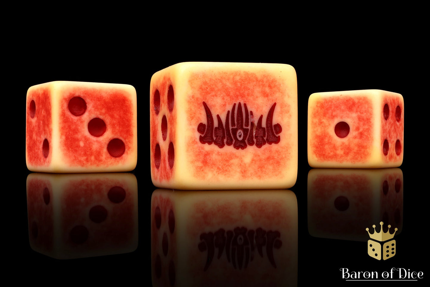 Bone Crown Dice - Out of Play