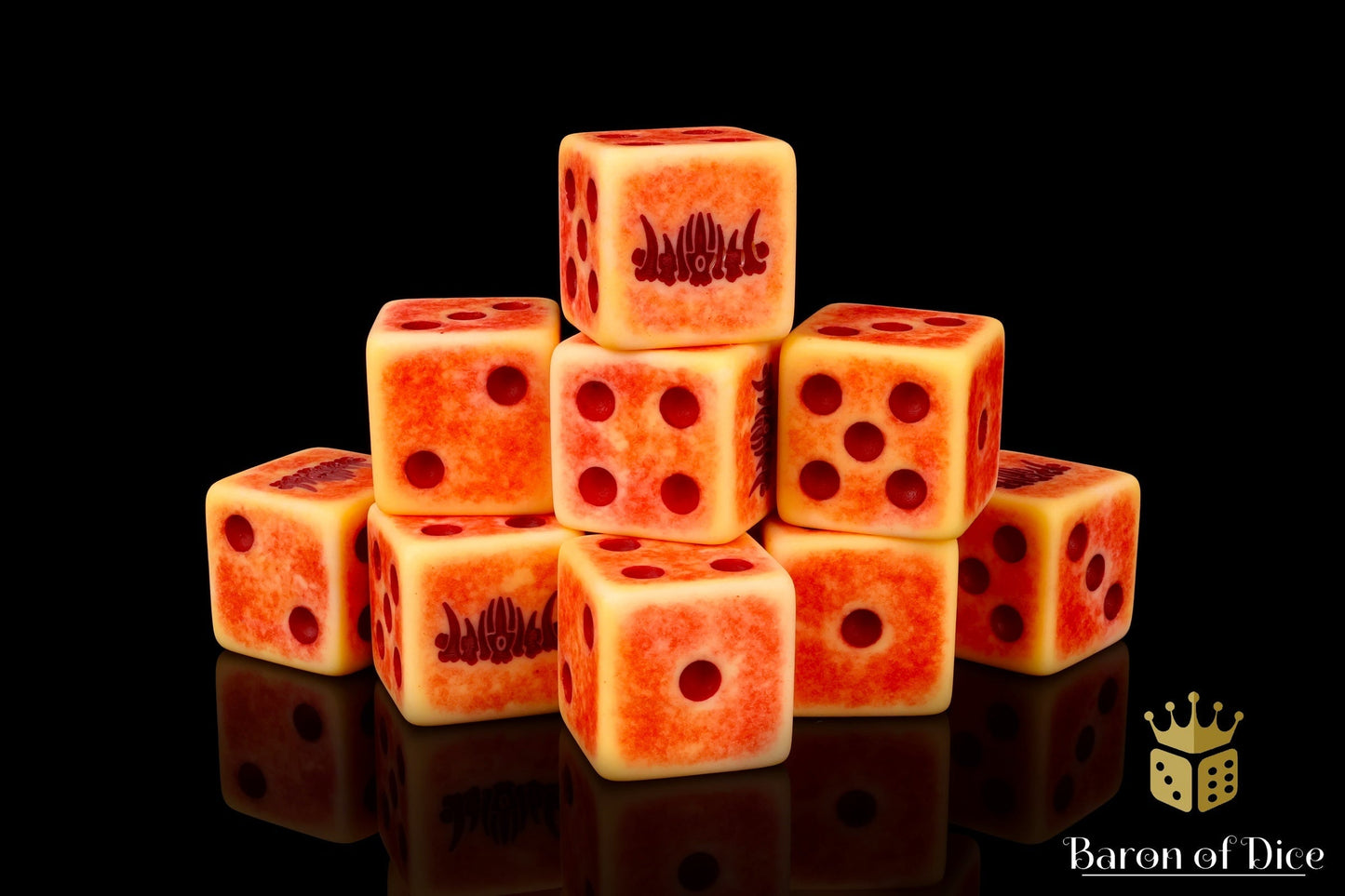 Bone Crown Dice - Out of Play