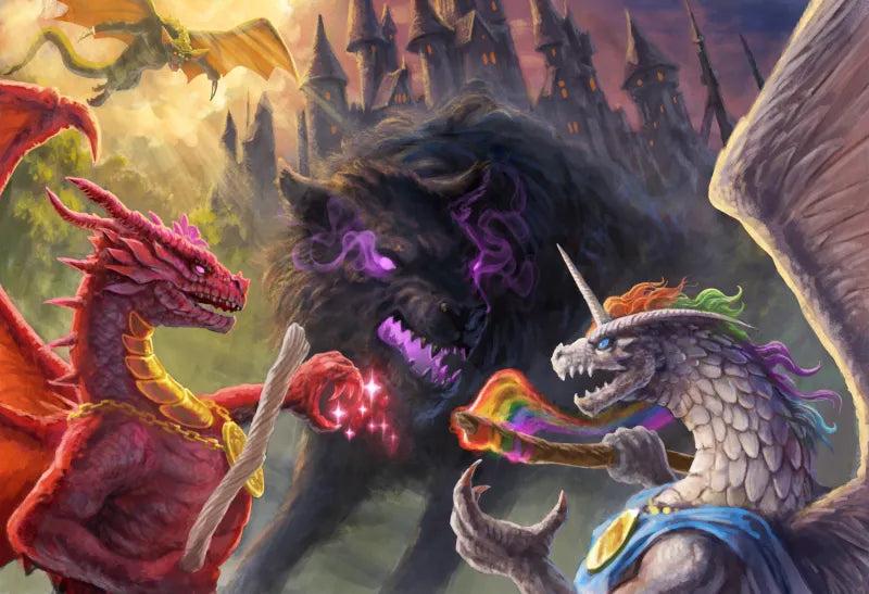 Battlezoo Dragons: Fairy Dragons Hardcover & PDF Roll For Combat