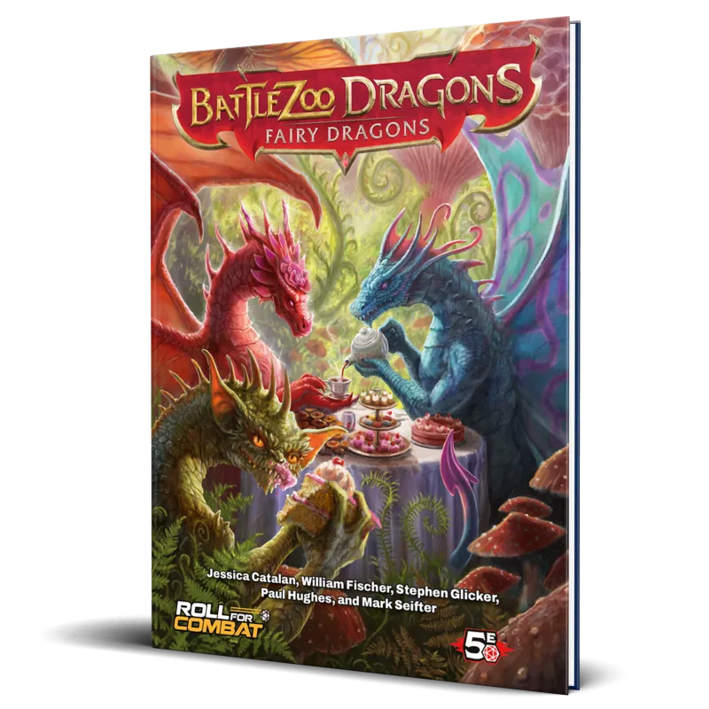 Battlezoo Dragons: Fairy Dragons Hardcover & PDF Roll For Combat