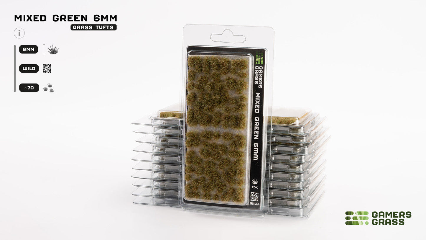 Gamers Grass - Grass Tuft - Mixed Green - Out of Play