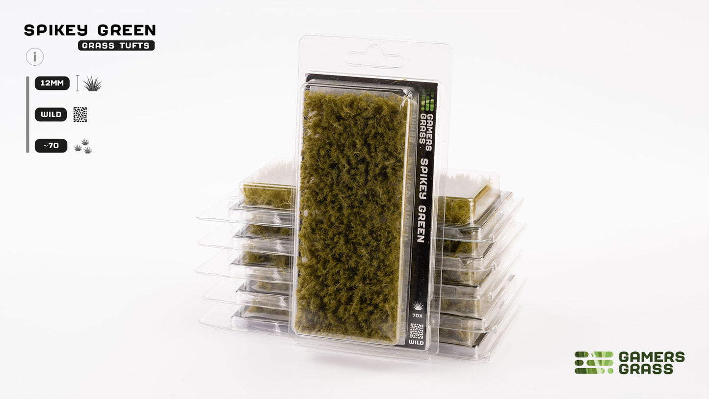 Gamers Grass - Grass Tuft Large - Spikey Green - Out of Play