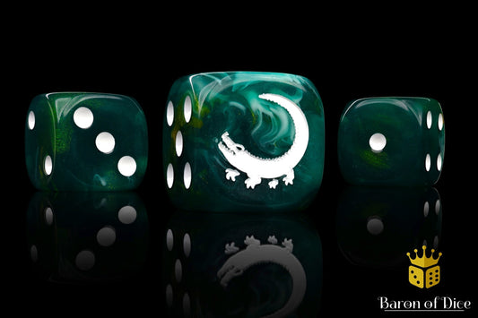 Alligator Dice - Out of Play