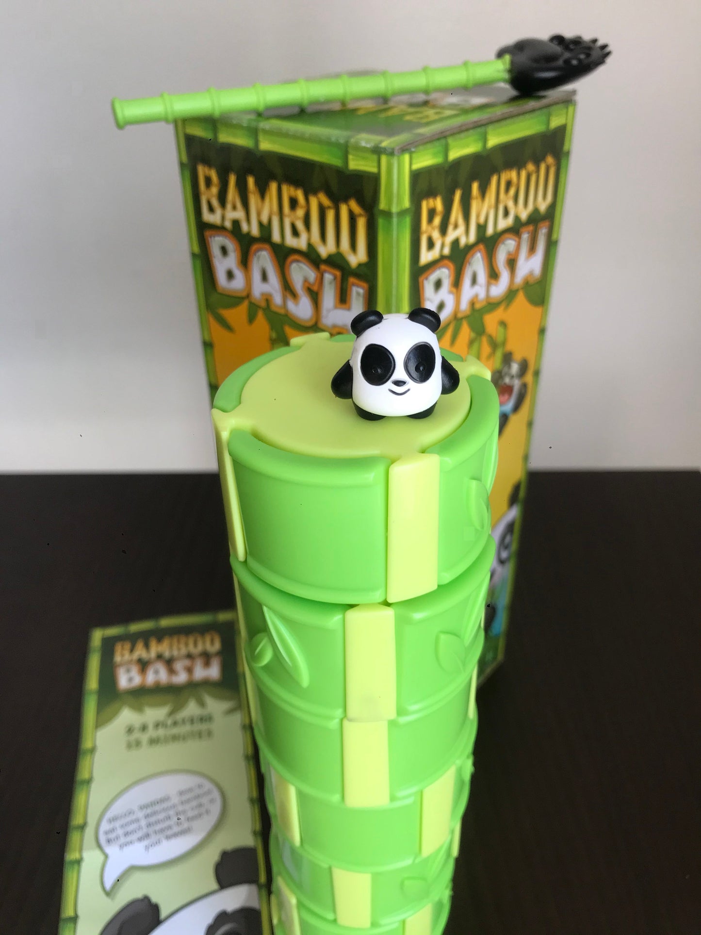 Bamboo Bash 2-8 Player Panda Dexterity Game - - Out of Play
