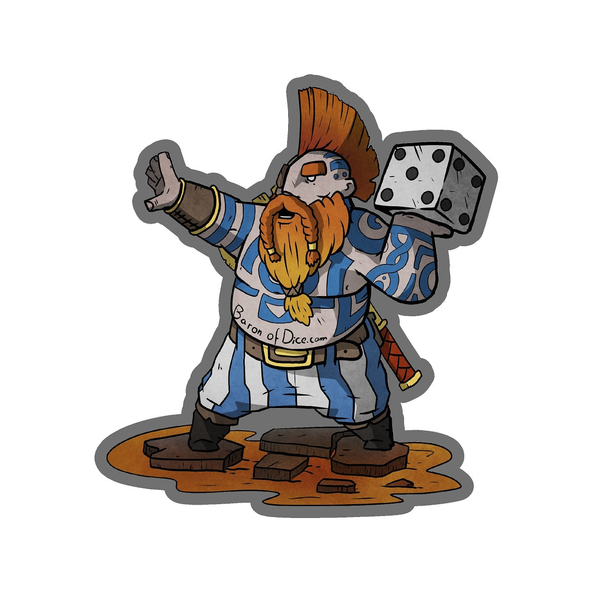 Premium Vinyl Stickers - Out of Play