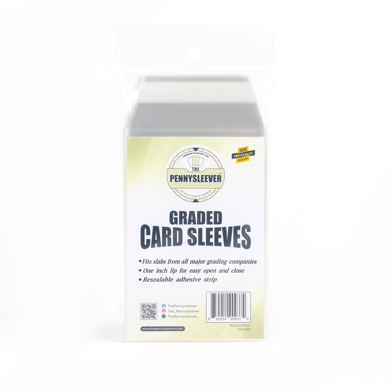 Resealable Graded Card Sleeves (100 count) - Out of Play