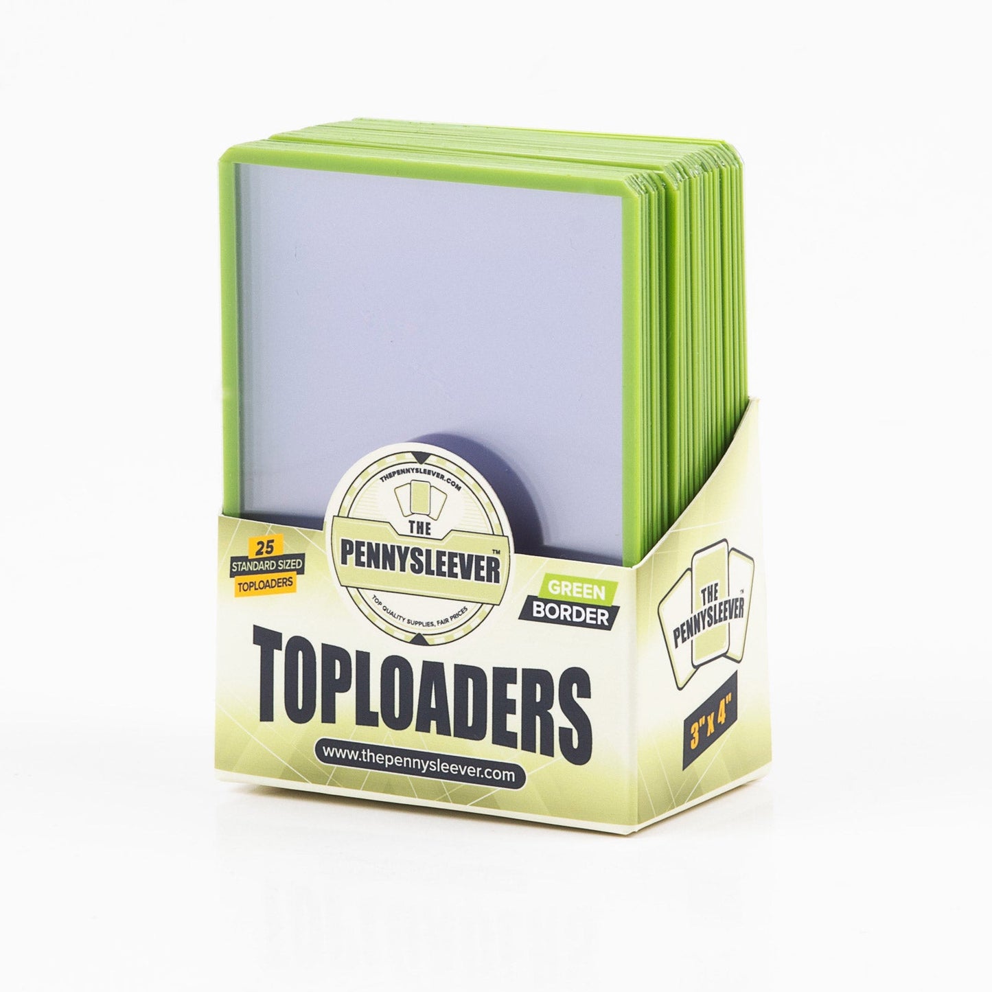 35 pt Colored Border Toploader (25 count) The Pennysleever