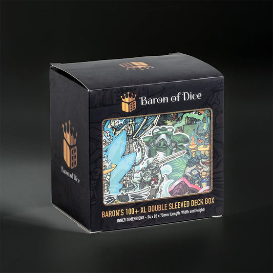 Grimdark Collage - 100+ XL Deck Box - Out of Play