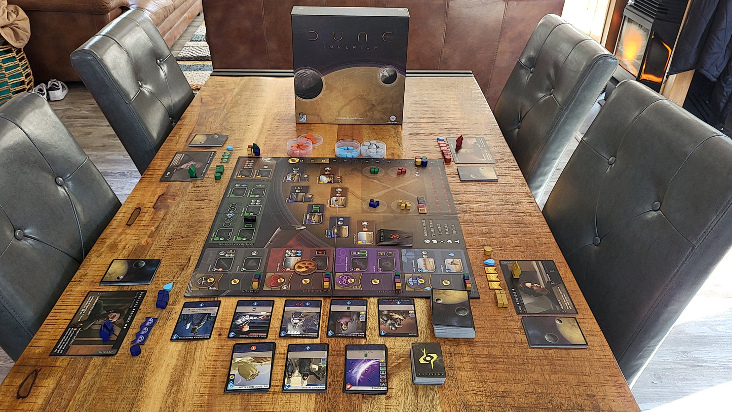 BitsBins Dune: Imperium (unsleeved) - 3 Pods, 1 Original, 1 Mini, 5 Card Boxes, 1 100+ Card Box - Out of Play