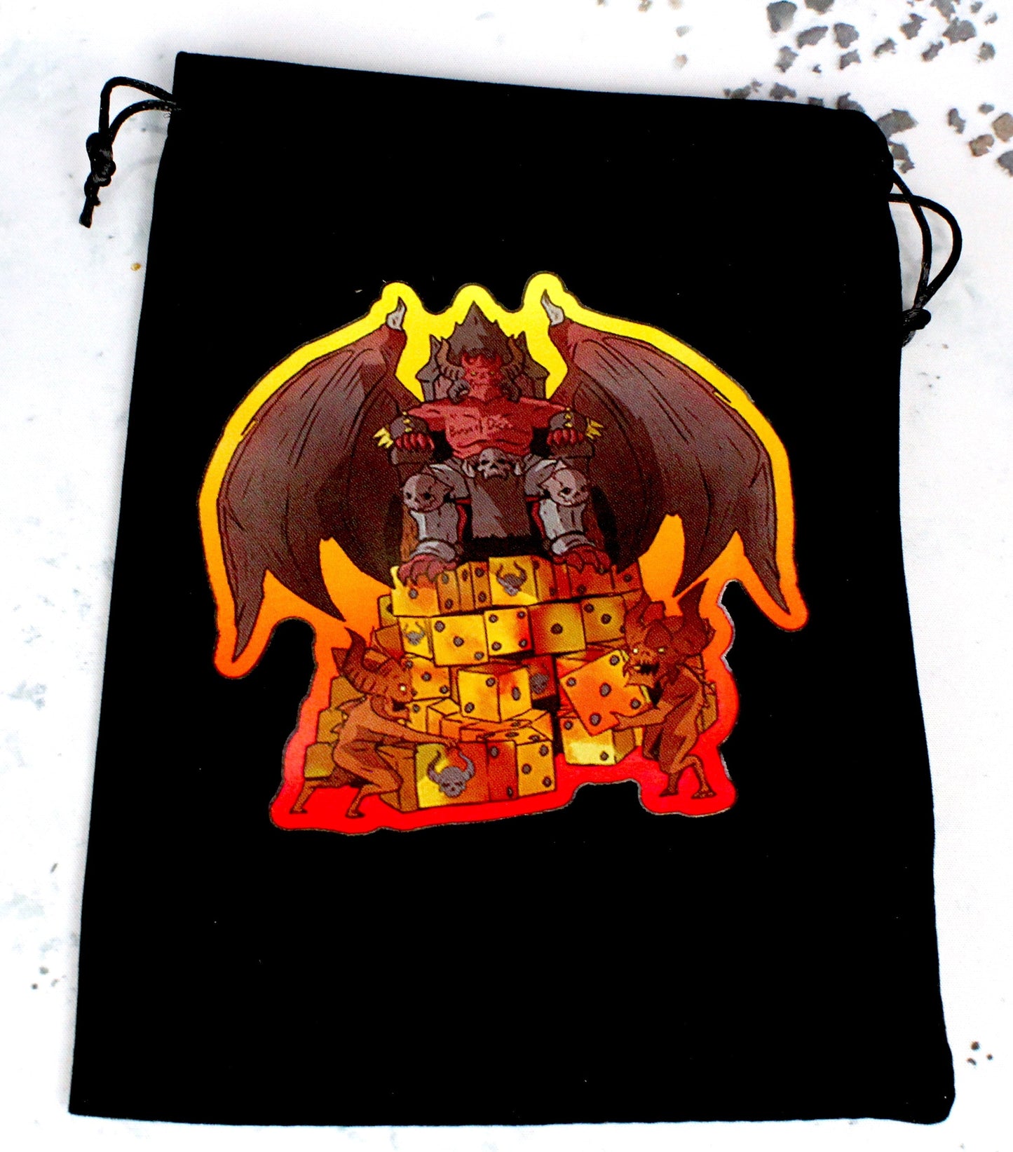 Premium Black Dice Bags - Out of Play