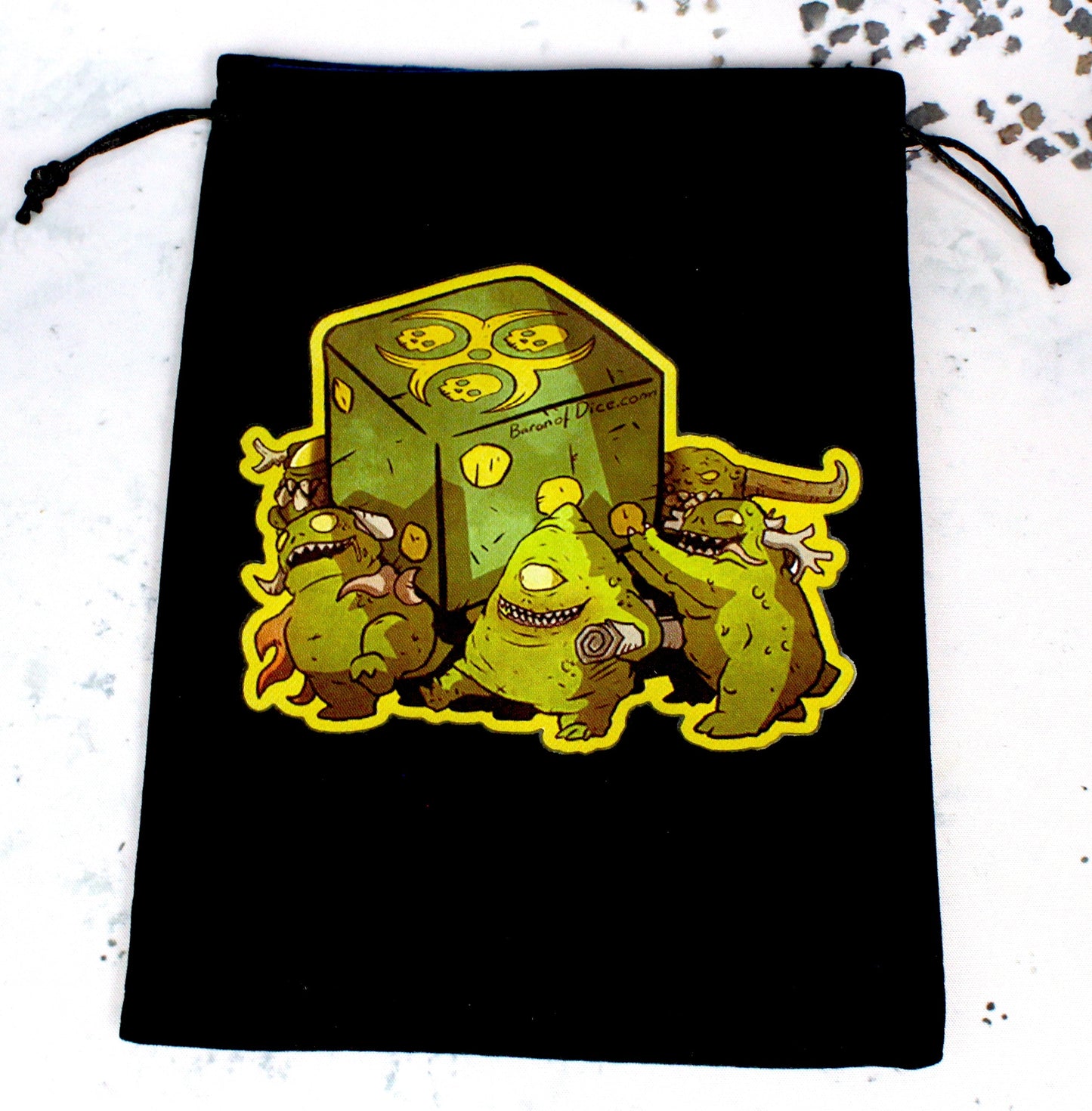 Premium Black Dice Bags - Out of Play