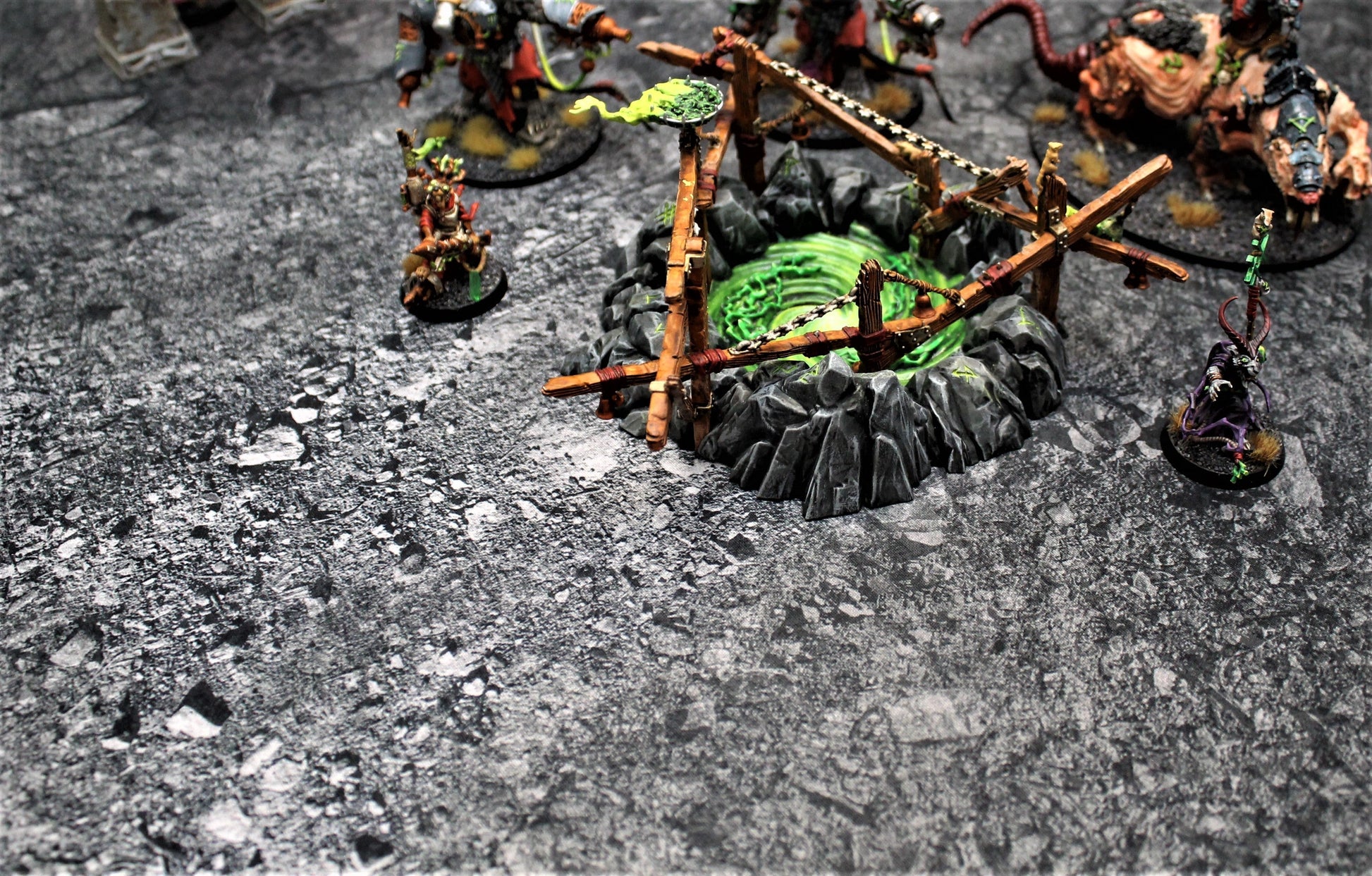 Ashen Wastelands - Neoprene Battle Mat - Baron of Dice - Out of Play