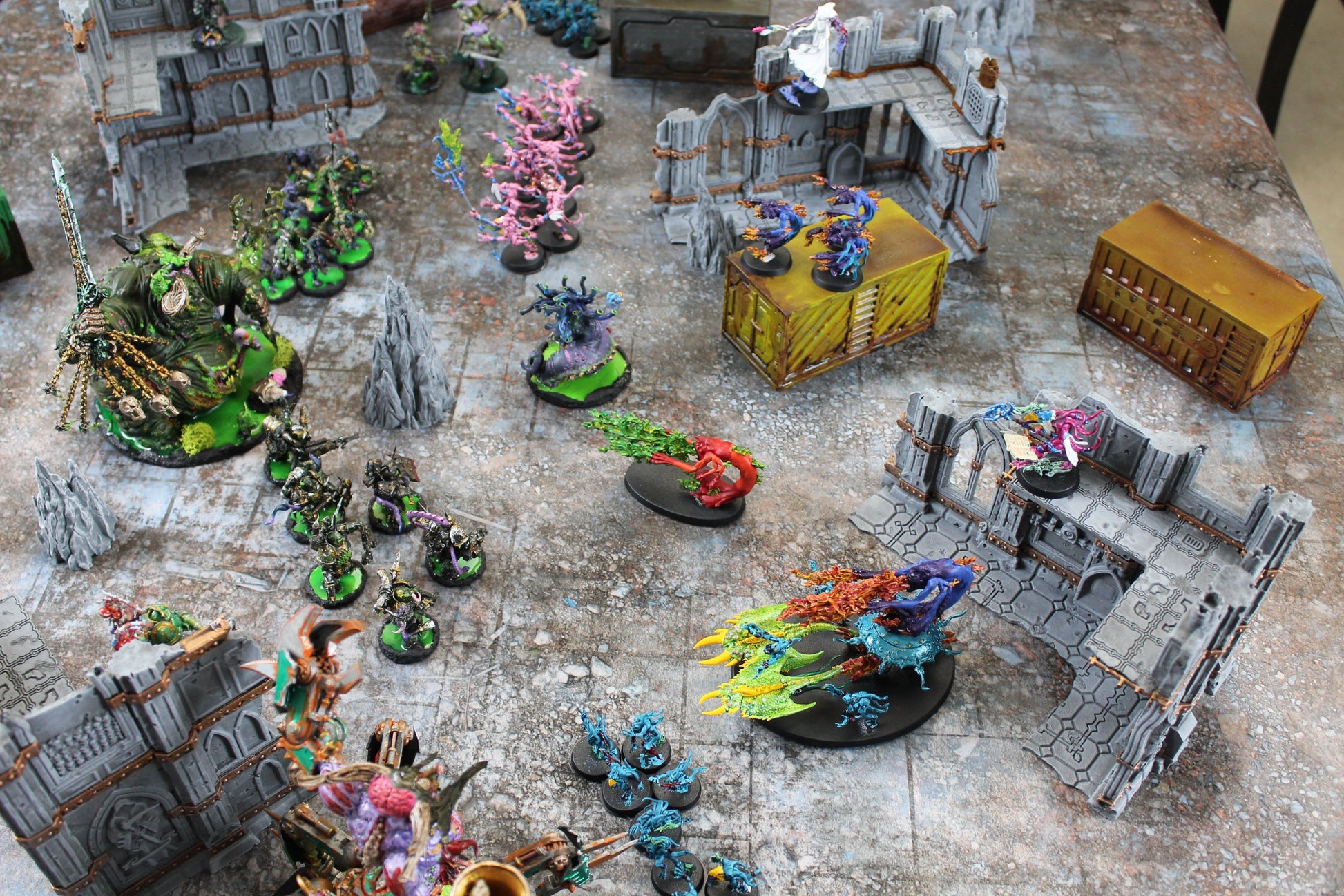 Urban Ruins - Neoprene Battle Mat - Baron of Dice - Out of Play