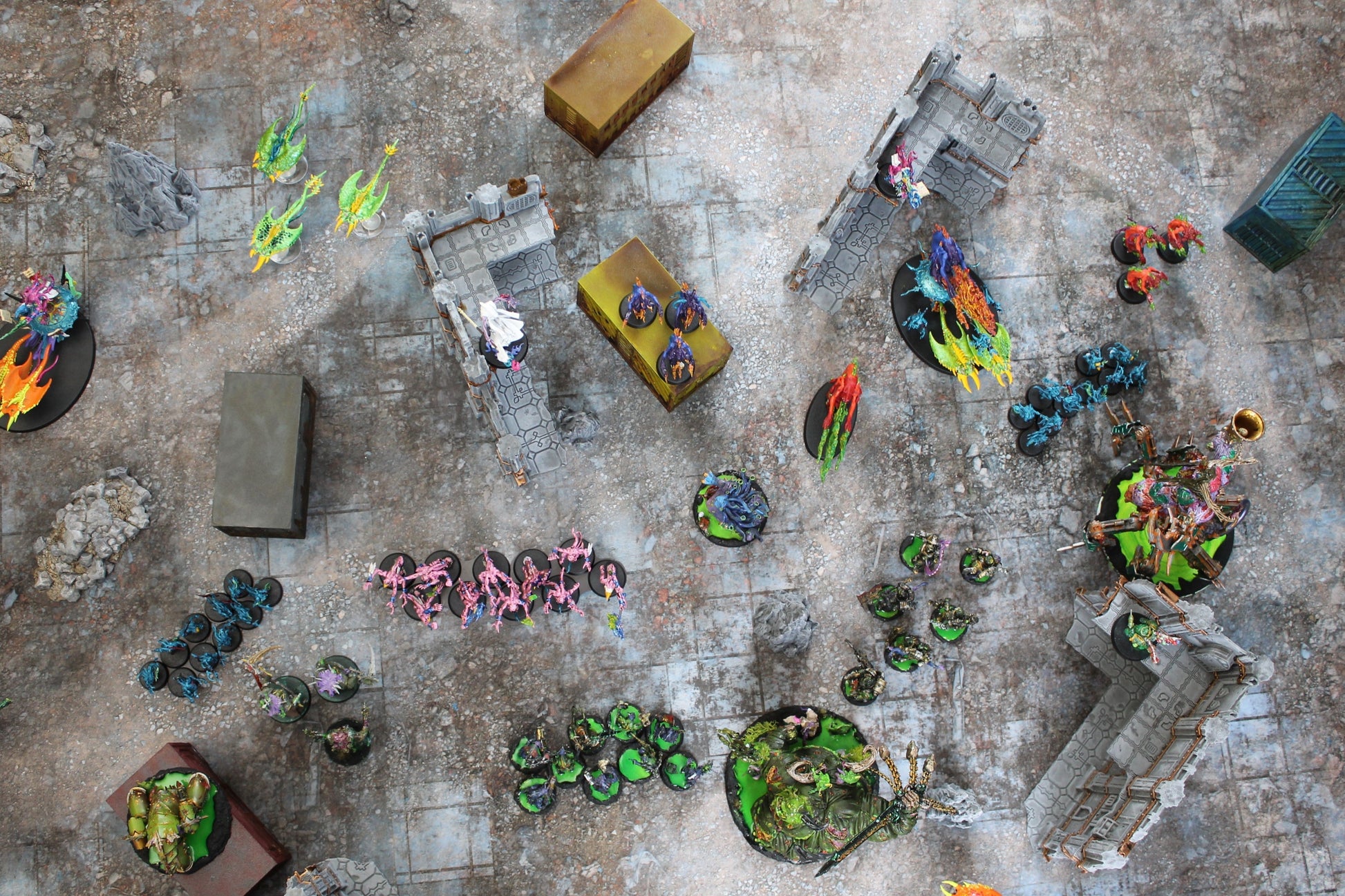 Urban Ruins - Neoprene Battle Mat - Baron of Dice - Out of Play