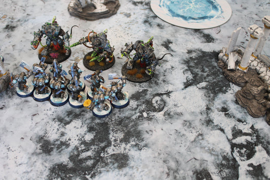 Snowy Tundra - Neoprene Battle Mat - Baron of Dice - Out of Play