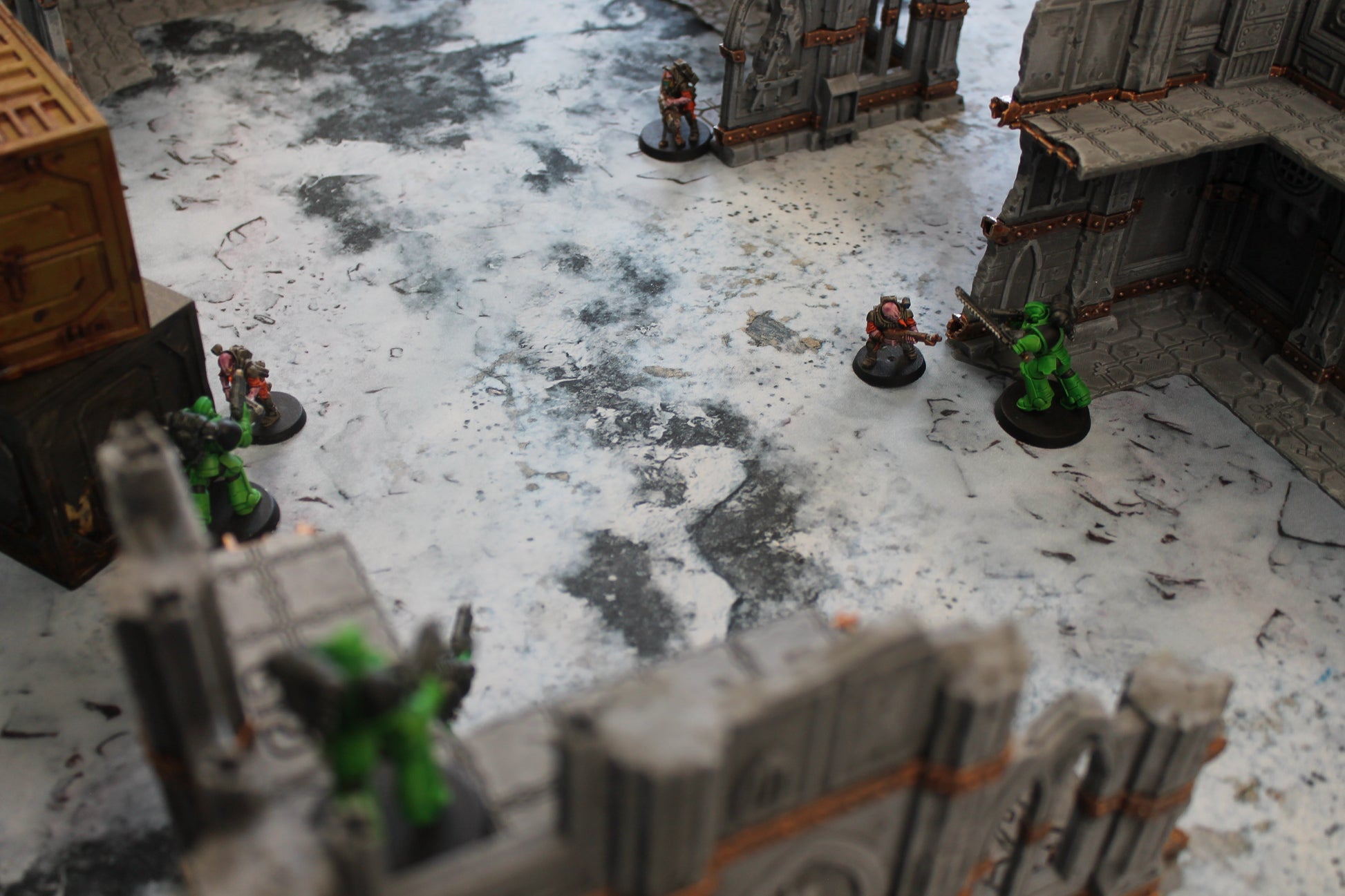 Snowy Tundra - Neoprene Battle Mat - Baron of Dice - Out of Play