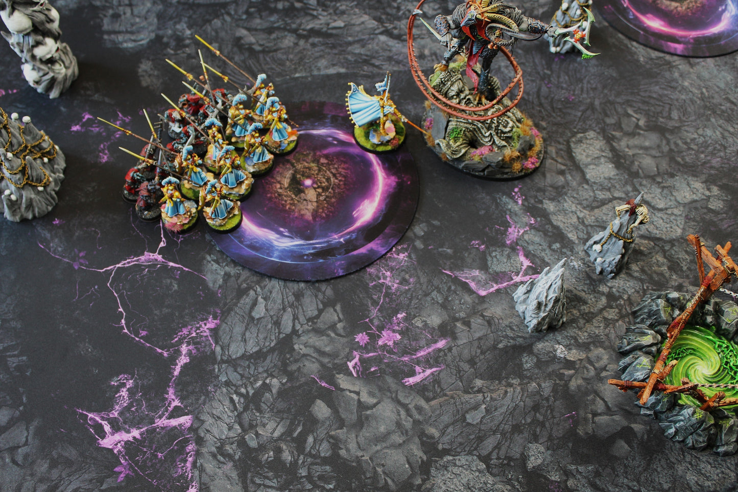 Tainted Cavern - Neoprene Battle Mat - Baron of Dice - Out of Play