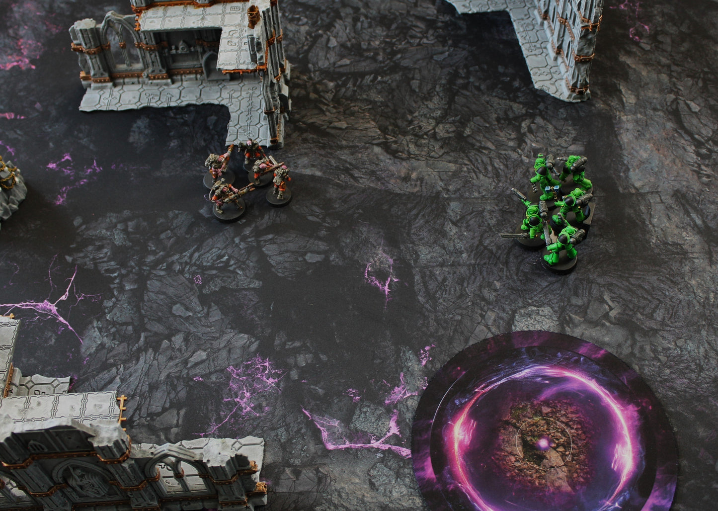 Tainted Cavern - Neoprene Battle Mat - Baron of Dice - Out of Play