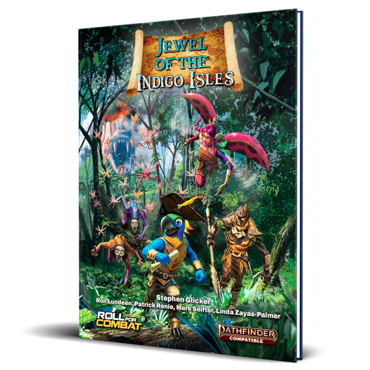 Jewel of the Indigo Isles Hardcover & PDF - Out of Play