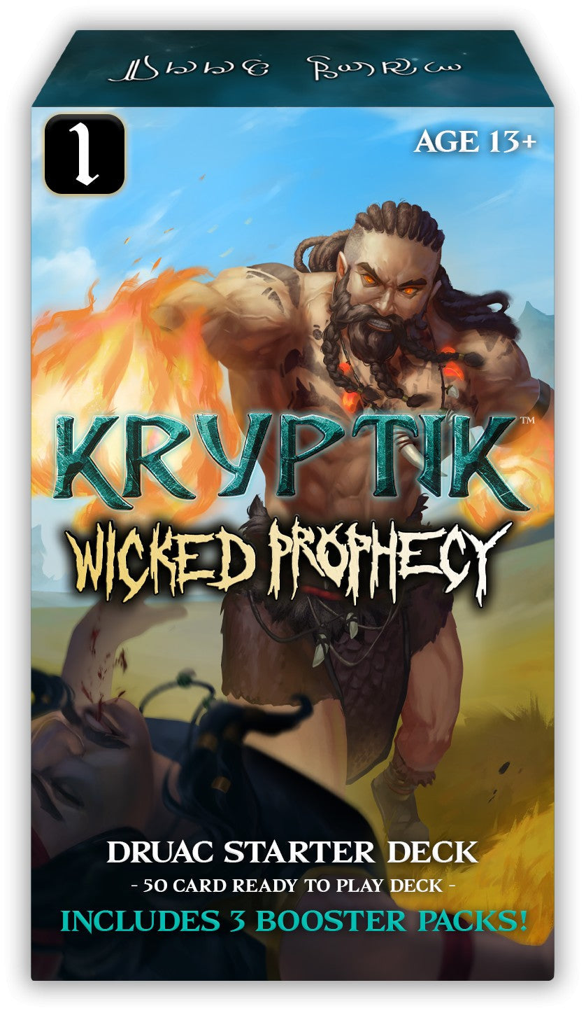 Kryptik TCG - Wicked Prophecy Wave 1 - Starter Deck - Out of Play