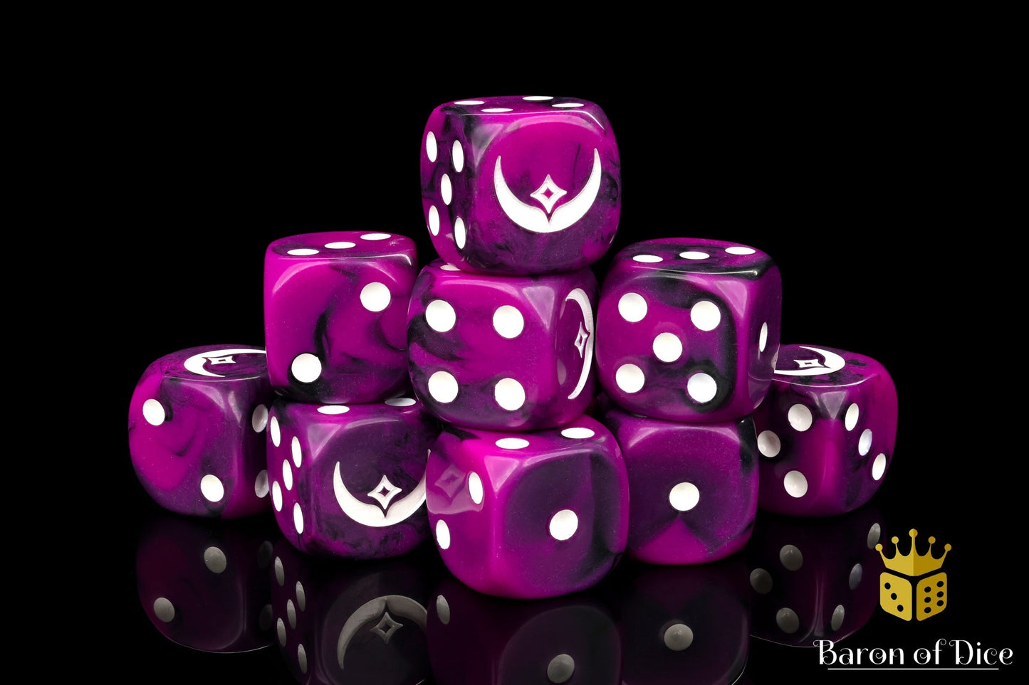 Kings of War: Twilight Kin - Official Dice Set - Out of Play