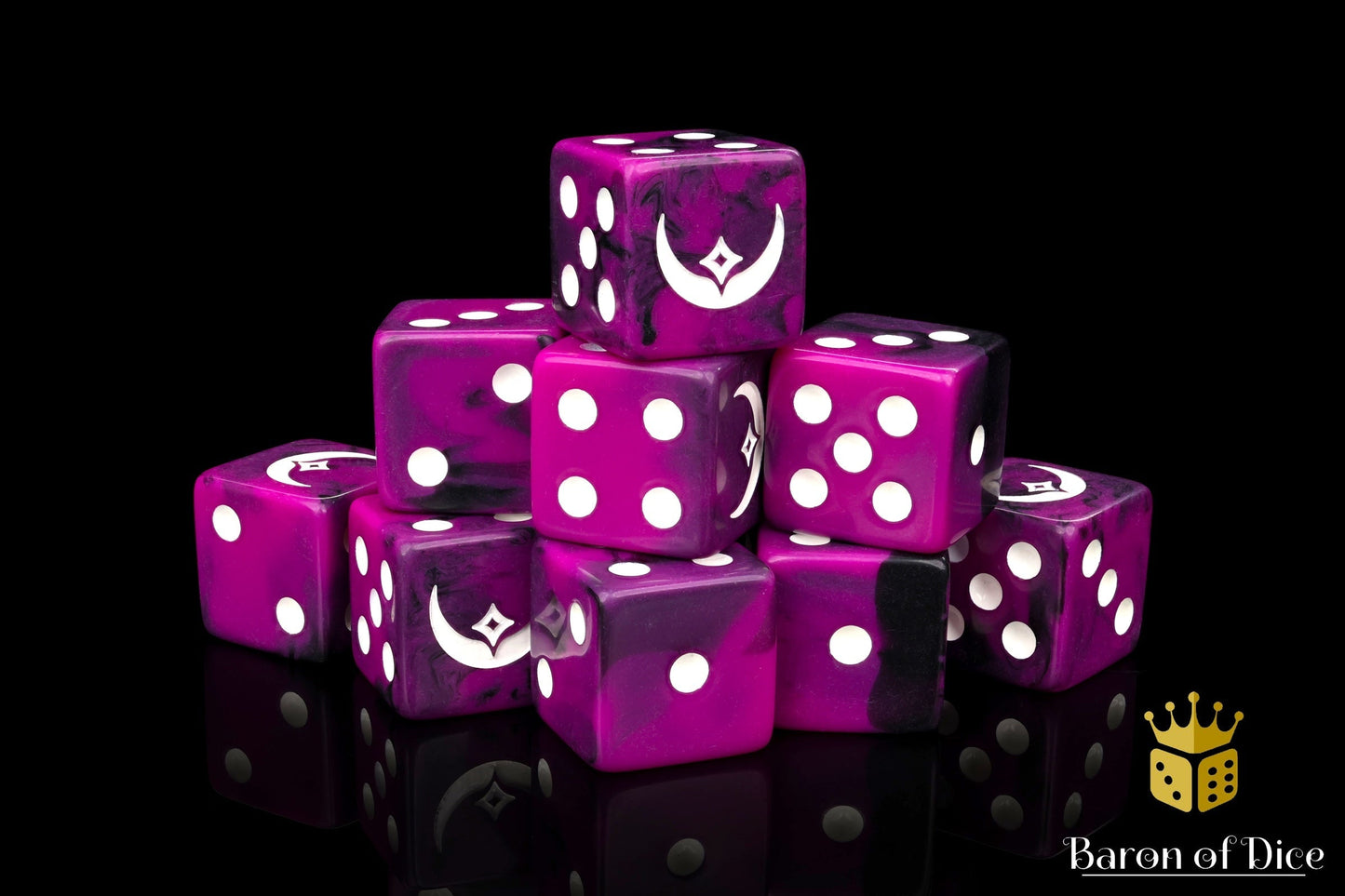 Kings of War: Twilight Kin - Official Dice Set - Out of Play